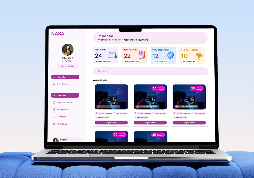 UI/UX design project